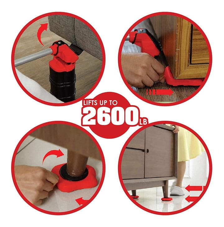 TVX™ EasyGlide 360° Furniture Lifter & Mover